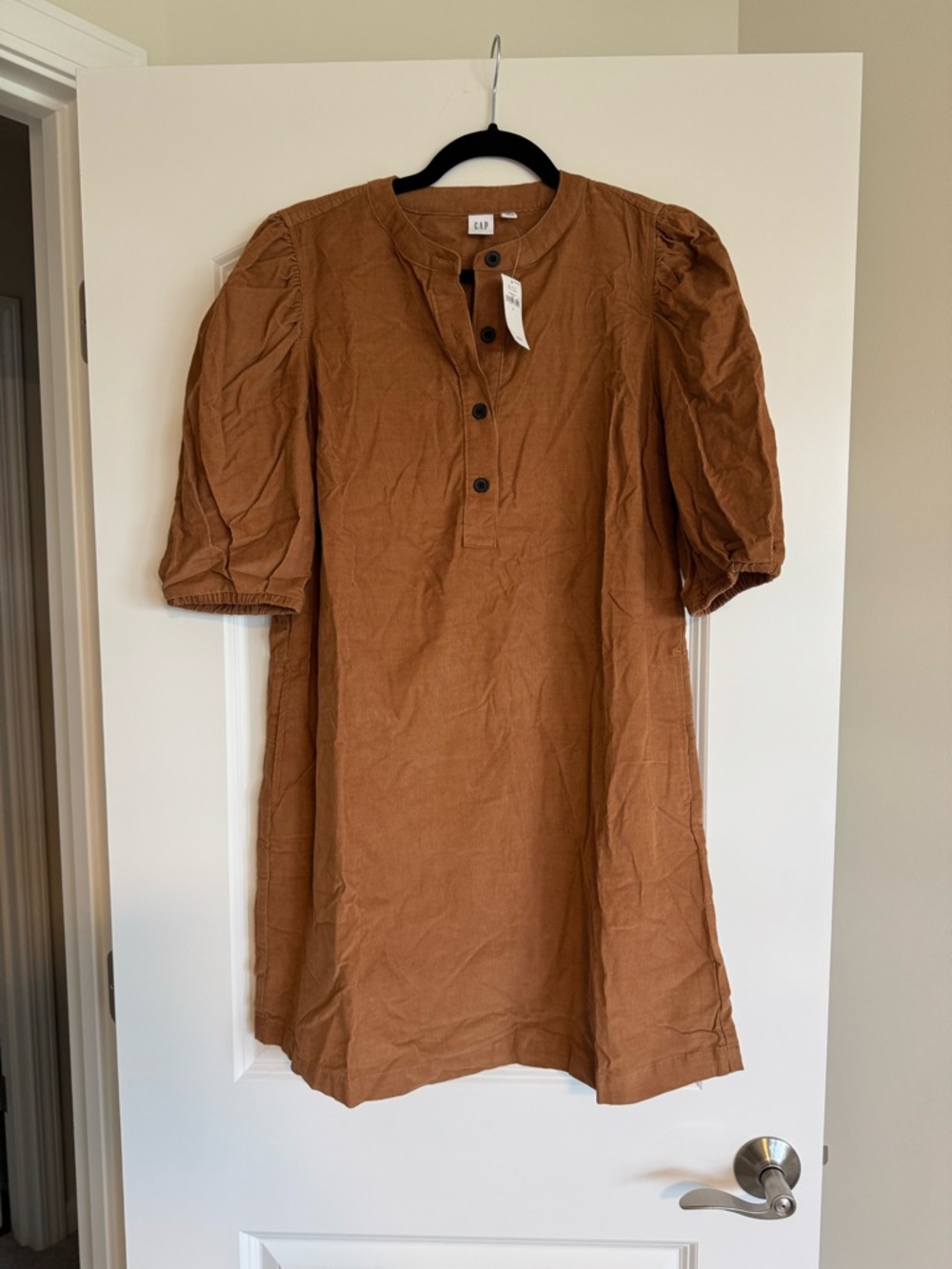GAP Corduroy Dress in Camel